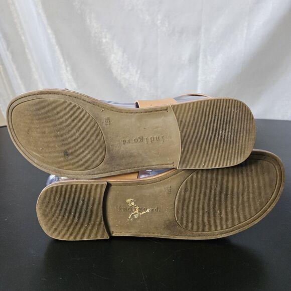 INDIGO RD Aztec Batik Sandals Sz 7.5 Black & White Flats Ankle Strap Boho - Picture 6 of 8